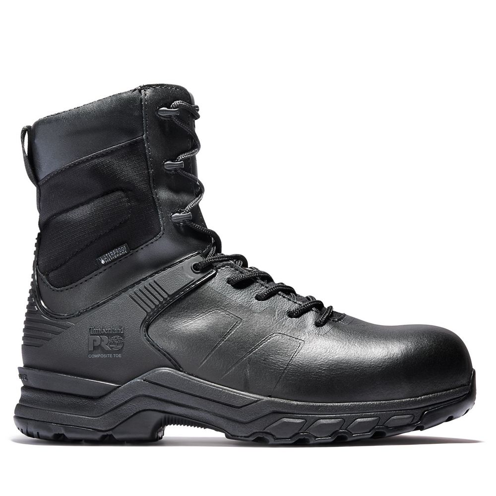 Botas de Trabajo Timberland Hombre Pro® Hypercharge 8" Comp Toe Negras - Chile YOH-360582